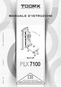 Manuale Toorx PLX-7100 Stazione multifunzione
