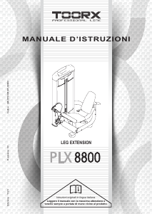 Manuale Toorx PLX-8800 Stazione multifunzione