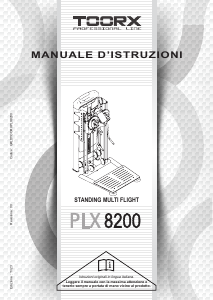 Manuale Toorx PLX-8200 Stazione multifunzione