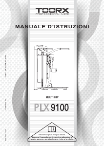 Manuale Toorx PLX-9100 Stazione multifunzione