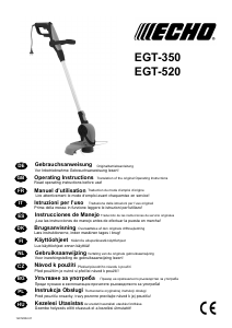 Handleiding Echo EGT-350 Grastrimmer