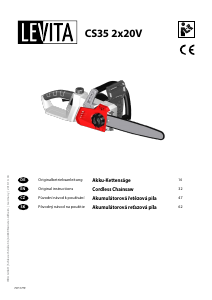 Manual Levita CS35 Chainsaw