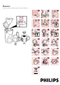 Manual Philips HD7973 Essence Coffee Machine