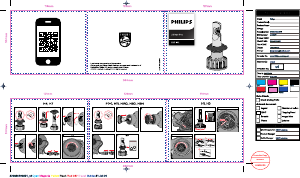 Посібник Philips LUM11972U92X2 Ultinon Pro Автомобільна фара