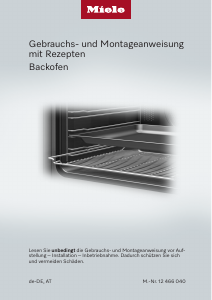 Bedienungsanleitung Miele H 2841 B Backofen