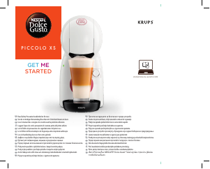 Kasutusjuhend Krups KP1A3510 Nescafe Dolce Gusto Piccolo XS Kohvimasin