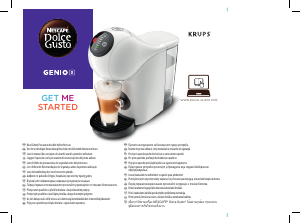 Instrukcja Krups KP243B10 Nescafe Dolce Gusto Genio S Ekspres do kawy