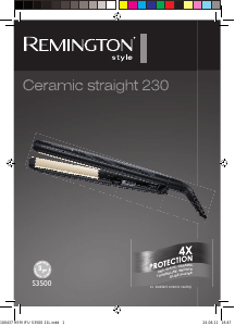 Mode d’emploi Remington S3500 Ceramic Straight 230 Lisseur