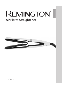 كتيب جهاز فرد الشعر S7412 Air Plates Remington