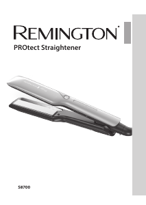 Manual de uso Remington S8700 PROtect Plancha de pelo