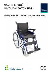 Manuál Timago H011 ELR Invalidní vozík