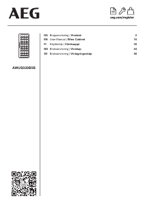 Käyttöohje AEG AWUS020B5B Viinikaappi