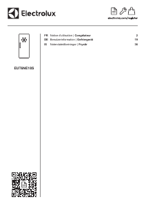 Bedienungsanleitung Electrolux EUT6NE18S Gefrierschrank