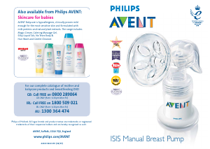 Handleiding Philips SCF290 Avent Borstkolf