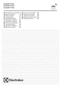 Manual Electrolux EOD6P77WZ Forno