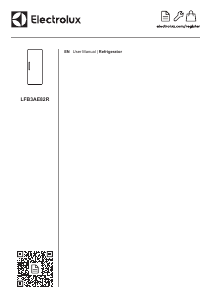 Manual Electrolux LFB3AE82R Refrigerator