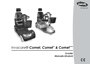 Manuale Invacare Comet Alpine Scooter per disabili