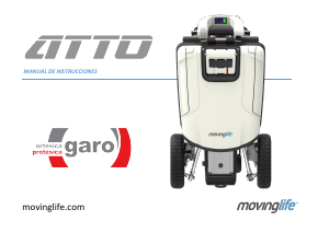 Manual de uso Moving Life ATTO Scooter de movilidad