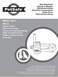 Manual PetSafe PDT20-12471 Electronic Collar