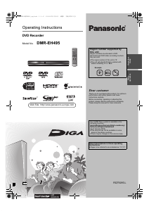 Handleiding Panasonic DMR-EH495 DVD speler