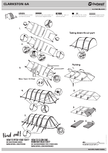 Handleiding Outwell Clarkston 6A Tent