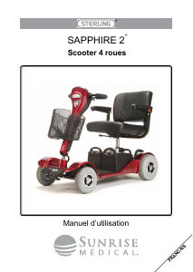 Mode d’emploi Sterling Sapphire 2 Scooter de mobilité