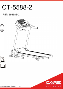 Handleiding Care Fitness CT-5588-2 Loopband