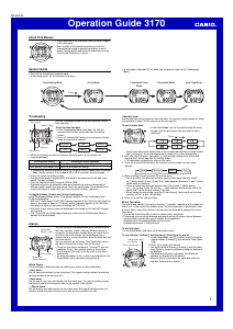 Manual Casio W-213-4AVEF Watch