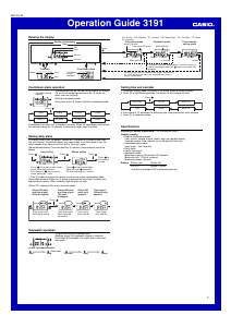 Manual Casio LA670WETG-9AEF Watch