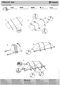 Mode d’emploi Outwell Prescot 500 Tente