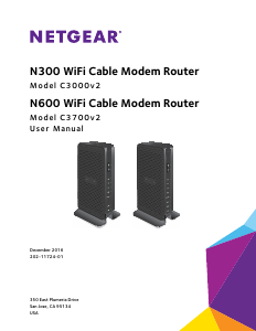 Handleiding Netgear C3700v2 Router