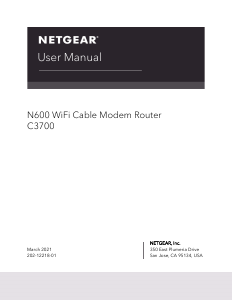 Manual Netgear C3700 Router