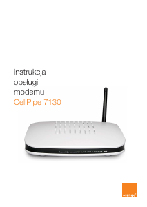 Instrukcja Orange CellPipe 7130 Router