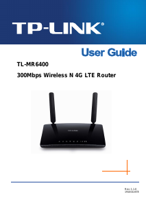 Handleiding TP-Link TL-MR6400 Router