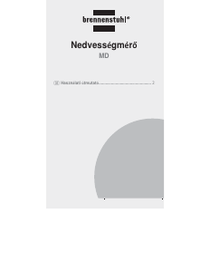Használati útmutató Brennenstuhl MD Nedvességmérő