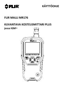 Käyttöohje FLIR MR176 Kosteusmittari