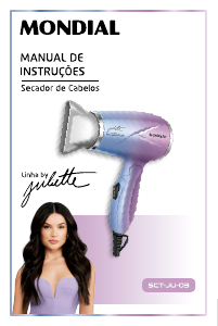 Manual Mondial SCT-JU-03 Secador de cabelo