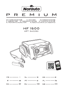 Manual Norauto HF 1500 Jump Starter