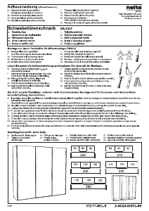 Bedienungsanleitung Nolte Marcato Kleiderschrank