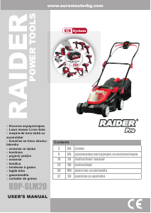 Manual Raider RDP-SLM2 Mașină de tuns iarbă