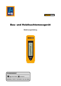 Bedienungsanleitung Workzone 012151 Feuchtigkeitsmesser