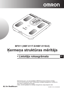Rokasgrāmata Omron BF511 Svari