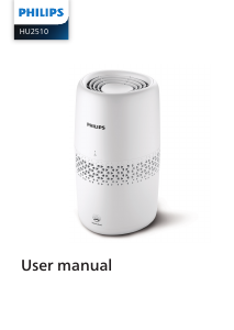 Manual Philips HU2510 Air Purifier