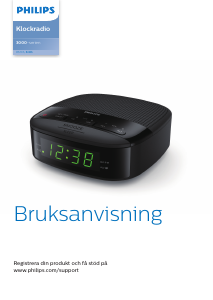 Bruksanvisning Philips TAR3305 Klockradio