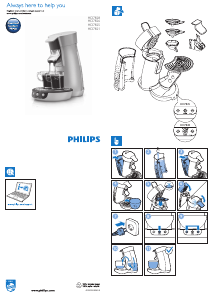 Manual Philips HD7828 Senseo Viva Cafe Máquina de café