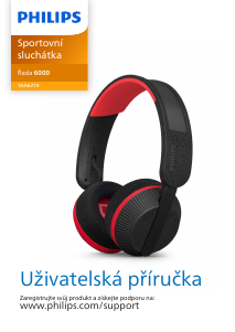 Manuál Philips TAA6219BK Sluchátka