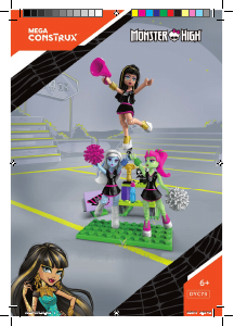 Manual Mega Construx set DYC73 Monster High Fear squad