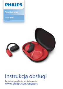 Instrukcja Philips TAA6709BK Słuchawki