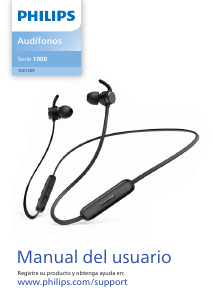 Manual de uso Philips TAE1209BK Auriculares