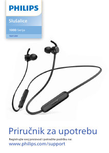 Priručnik Philips TAE1209BK Slušalica